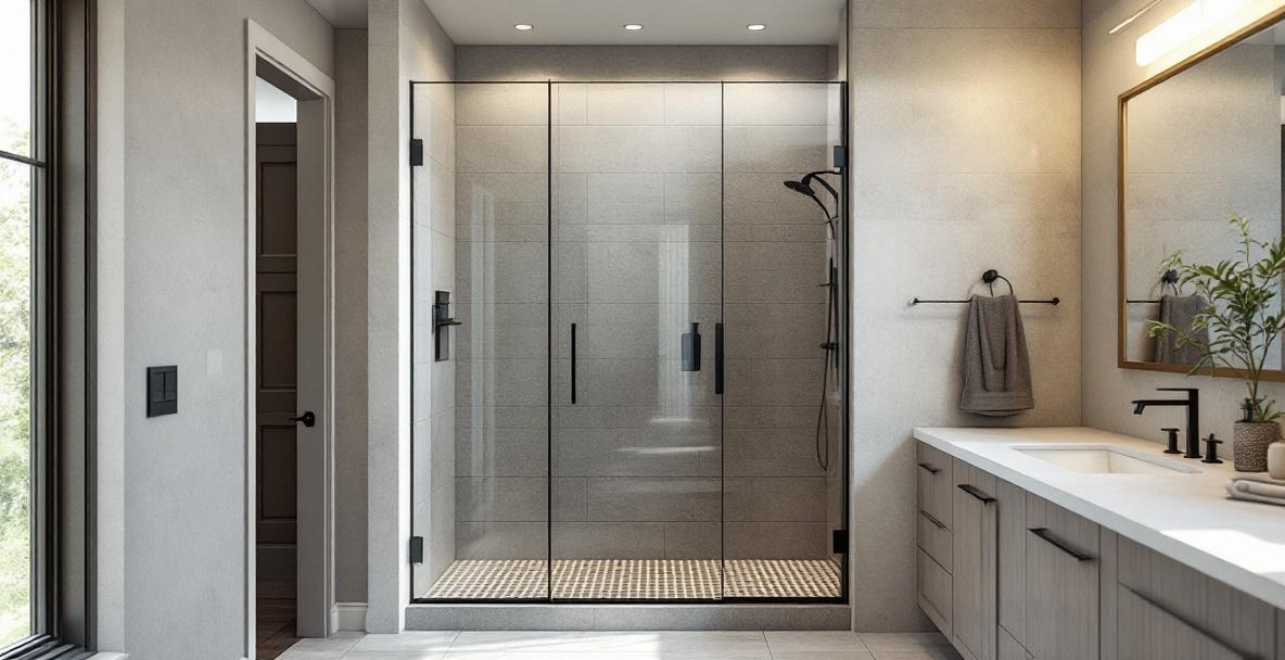 Contemporary Texas bathroom renovation showing modern fixtures and clean design illustrating the planning and preparation needed for a successful DFW bathroom remodel