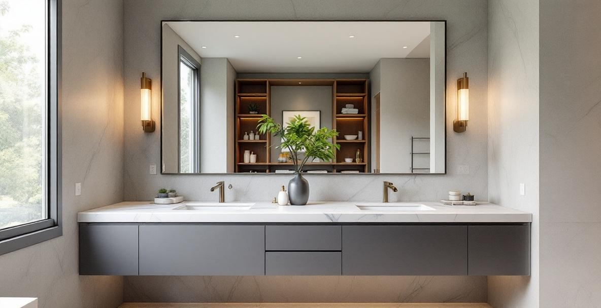 Luxury frameless shower enclosure with low-iron glass and custom hardware installed in a Southlake TX estate home primary bathroom